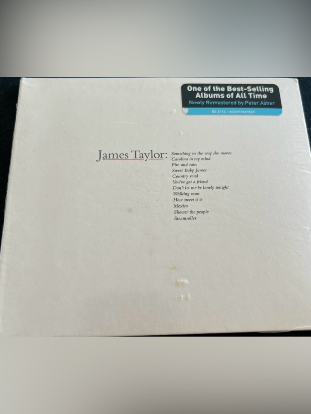 James Taylor's Greatest Hits (2019 Remaster) Digi-Pack (CD, 2020) SEALED